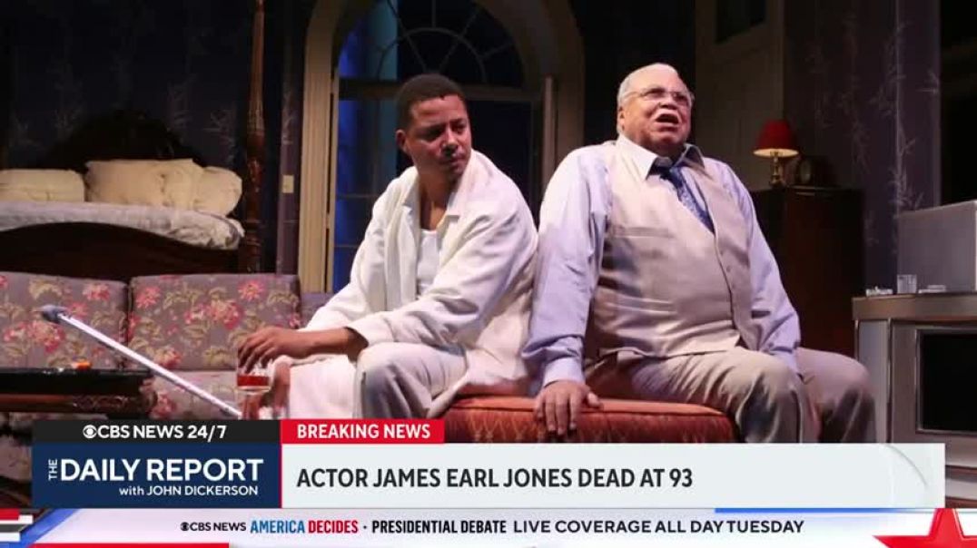 ⁣Looking back at James Earl Jones' storied career