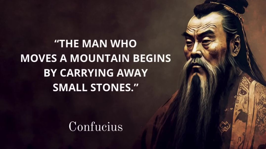 ⁣Ancient Chinese Philosophers' Quotes which are better Known in Youth to Not to Regret in Old