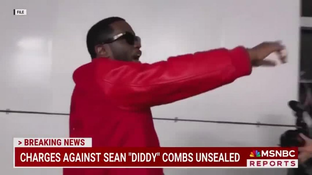 ⁣BREAKING Sean ‘Diddy’ Combs charged with sex trafficking and racketeering conspiracy