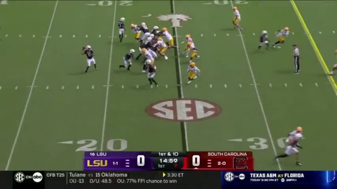 ⁣#16 LSU vs South Carolina (AMAZING!)   Full Game Highlights   2024 College Football Highlights