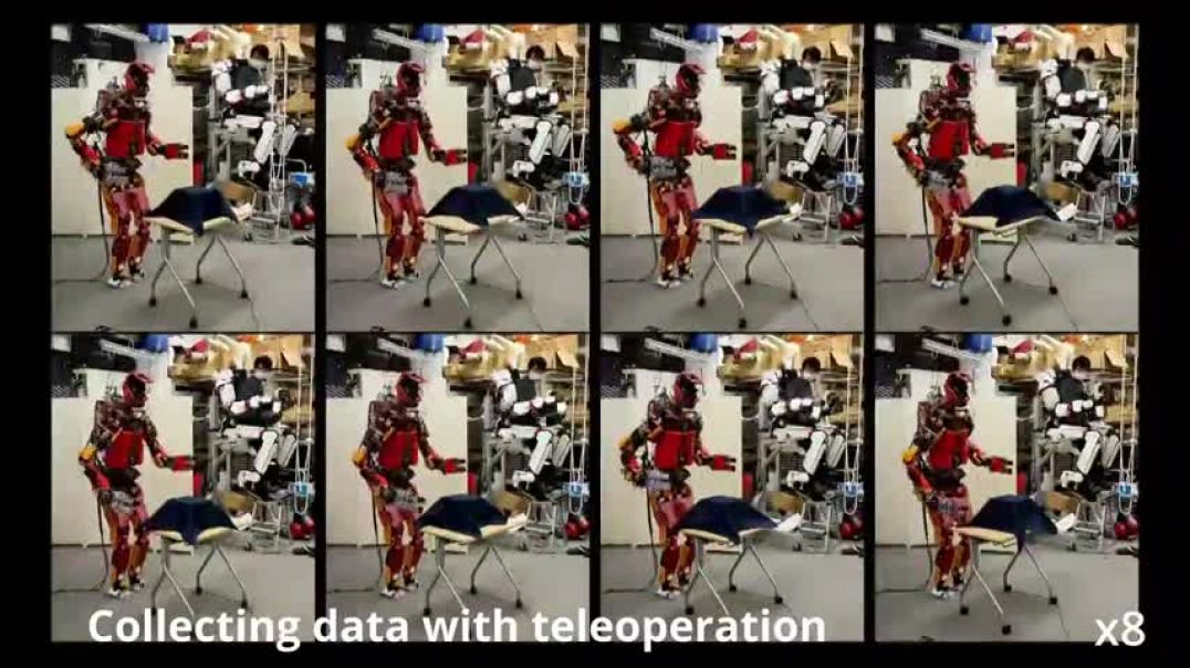 ⁣Development of Whole-body Work Imitation Learning System by a Biped and Bi-armed Humanoid (IROS2023)