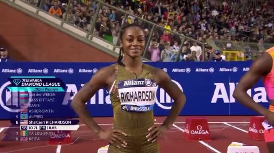 ⁣Women’s 100m (Full Recap + Split Analysis) - Brussels Diamond League 2024