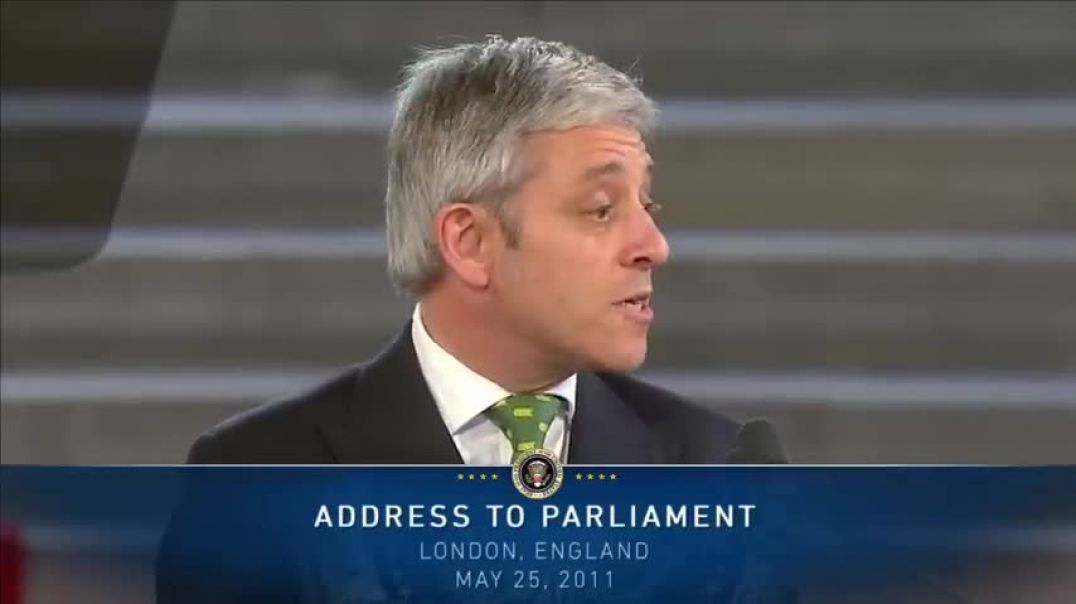 ⁣President Obama Addresses the British Parliament