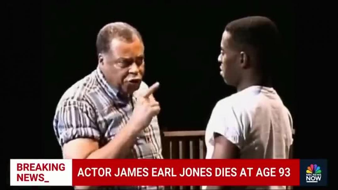 ⁣Actor James Earl Jones dies at age 93